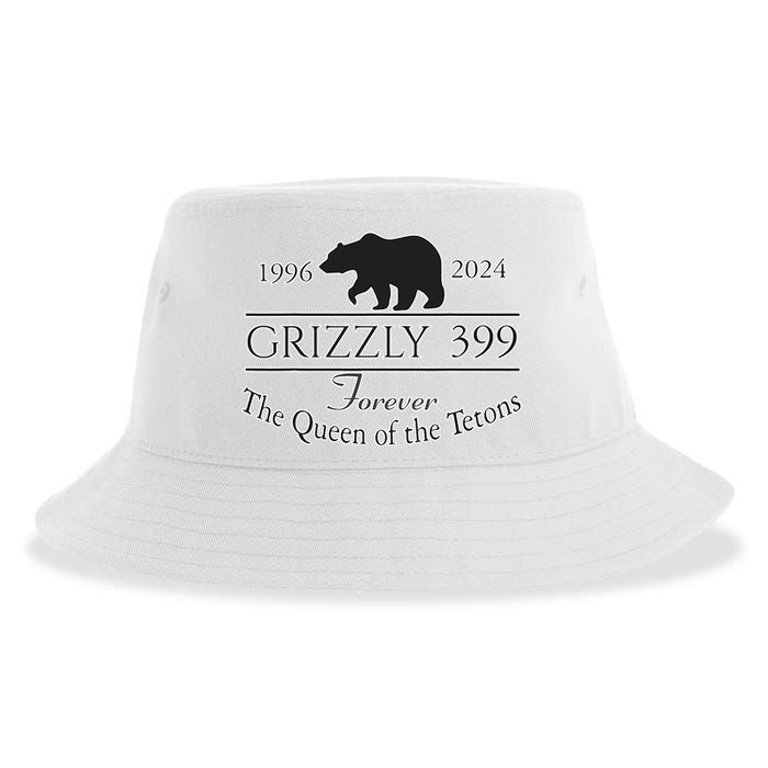 In Memory Of Bear 399 Forever Queen Of The Tetons Sustainable Bucket Hat