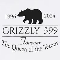 In Memory Of Bear 399 Forever Queen Of The Tetons Button