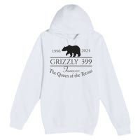 In Memory Of Bear 399 Forever Queen Of The Tetons Premium Pullover Hoodie