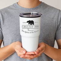 In Memory Of Bear 399 Forever Queen Of The Tetons Tumbler