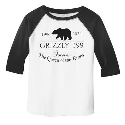In Memory Of Bear 399 Forever Queen Of The Tetons Toddler Fine Jersey T-Shirt