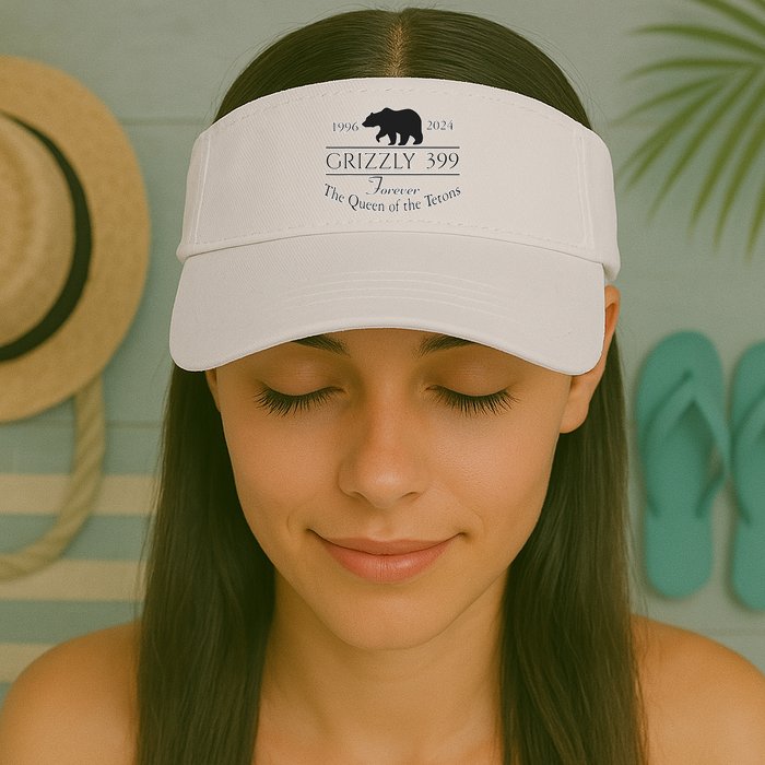 In Memory Of Bear 399 Forever Queen Of The Tetons Visor