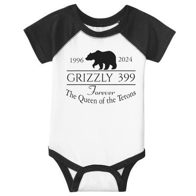In Memory Of Bear 399 Forever Queen Of The Tetons Infant Baby Jersey Bodysuit