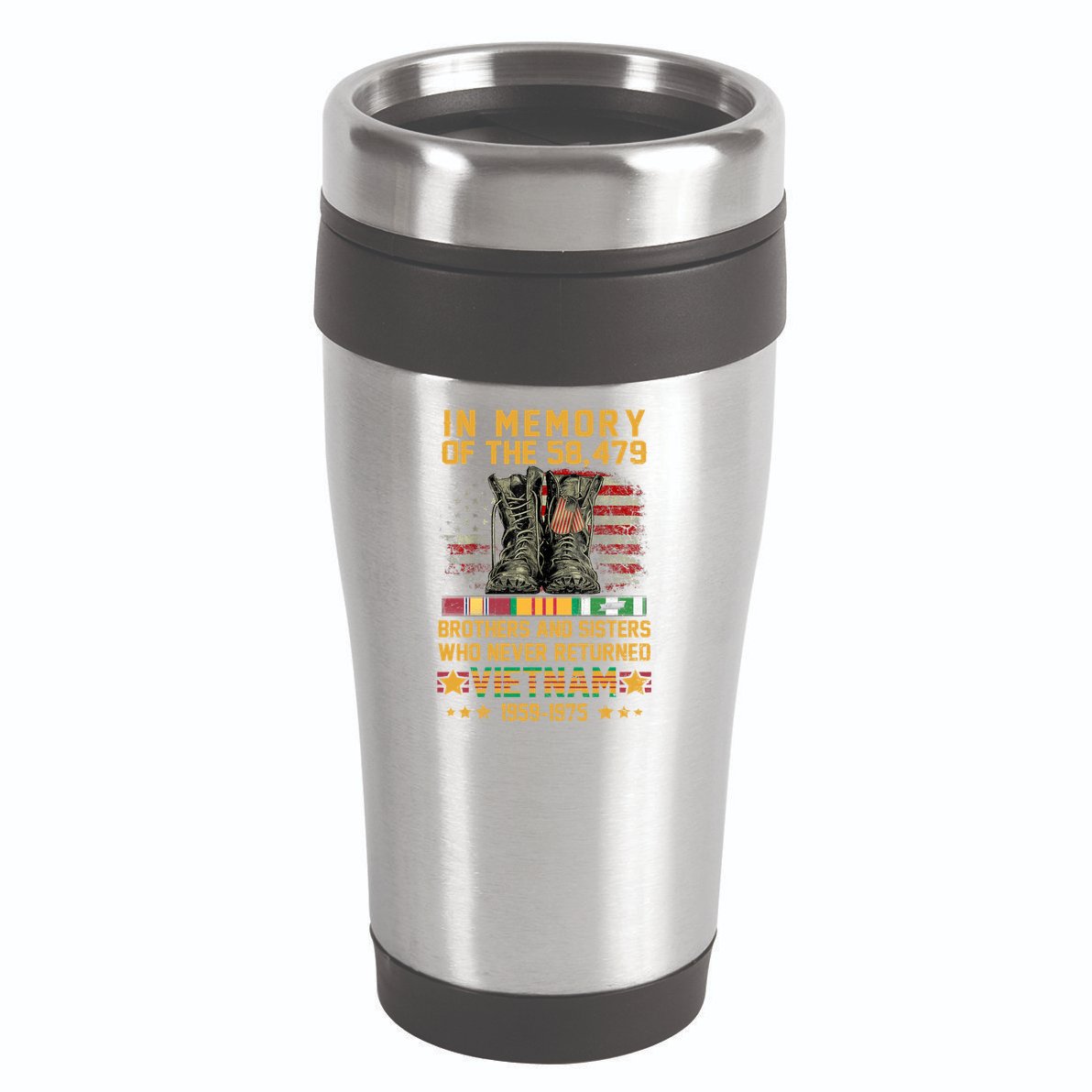 In Memory Of The 58479 Brothers And Sisters Vietnam Veteran Gift 16oz Travel Tumbler