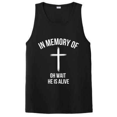 In Memory Of Oh Wait He Is Alive PosiCharge Competitor Tank