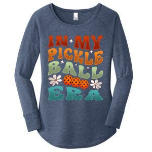 In My Pickleball Era Retro Waving Style Women's Perfect Tri Tunic Long Sleeve Shirt