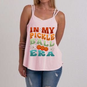 In My Pickleball Era Retro Waving Style Women's Strappy Tank