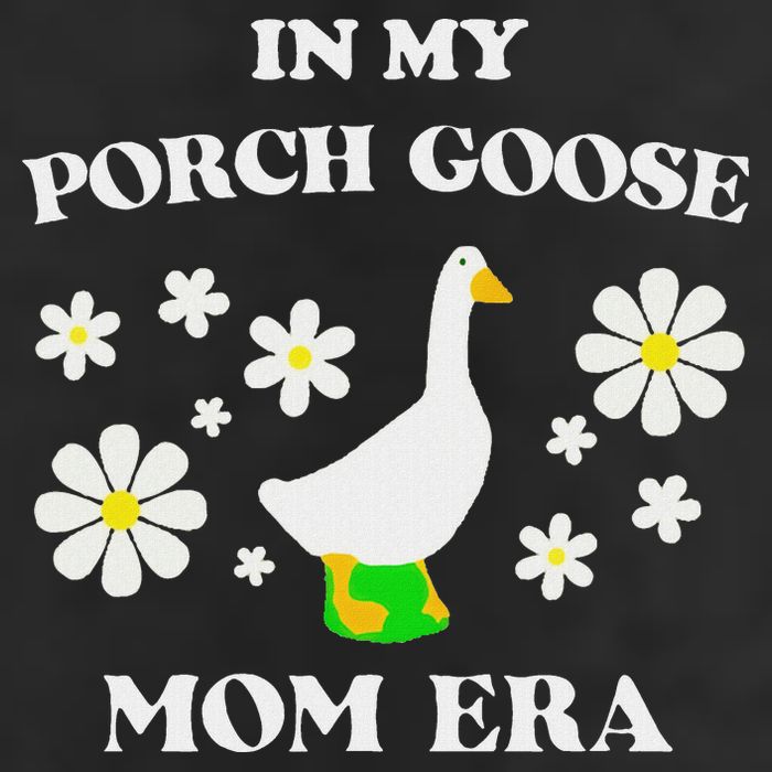 In My Porch Goose Mom Era Goose Clothes Silly Cute Groovy Hat