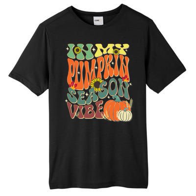 In My Pumpkin Season Vibe Halloween Thanksgiving Harvest Tall Fusion ChromaSoft Performance T-Shirt