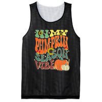 In My Pumpkin Season Vibe Halloween Thanksgiving Harvest Mesh Reversible Basketball Jersey Tank