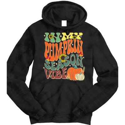 In My Pumpkin Season Vibe Halloween Thanksgiving Harvest Tie Dye Hoodie