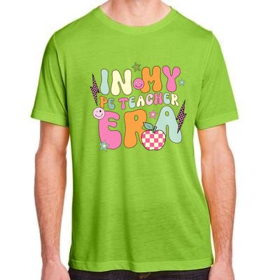 In My Pe Teacher Era Physical Education Teacher Groovy Adult ChromaSoft Performance T-Shirt