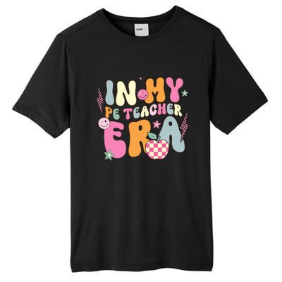 In My Pe Teacher Era Physical Education Teacher Groovy Tall Fusion ChromaSoft Performance T-Shirt