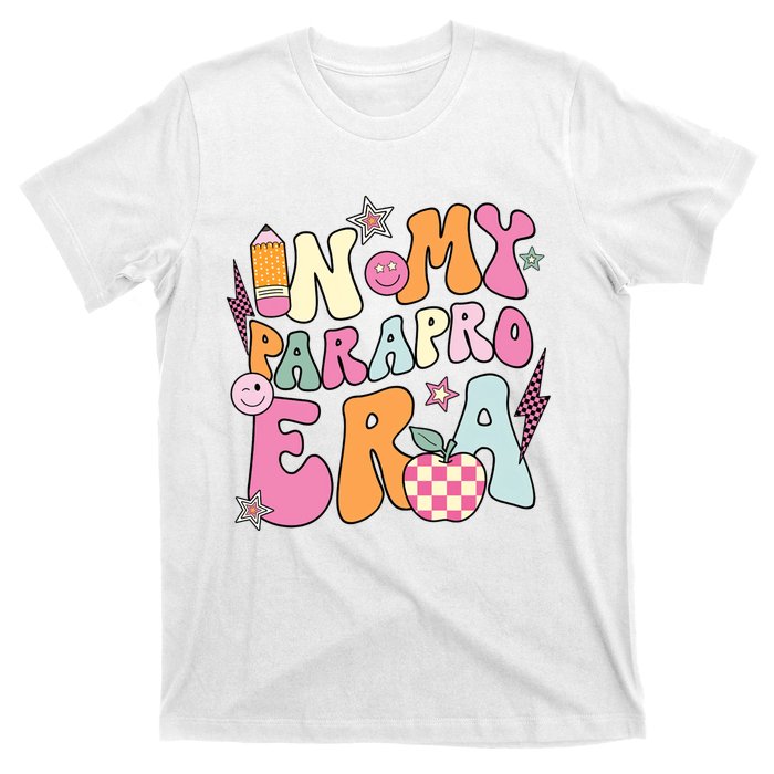 In My Parapro Era Cool Para Club Paraprofessional Teacher T-Shirt