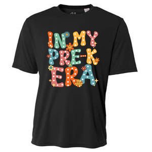 In My Prek Preschool Era Groovy Back To School Teacher Cooling Performance Crew T-Shirt