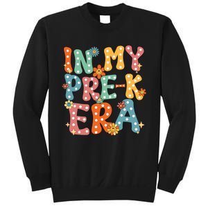 In My Prek Preschool Era Groovy Back To School Teacher Sweatshirt