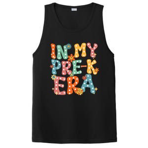 In My Prek Preschool Era Groovy Back To School Teacher PosiCharge Competitor Tank