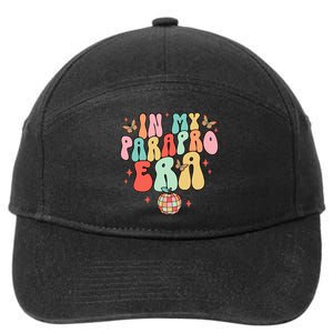 In My Parapro Era Cool Para Club Paraprofessional Teacher 7-Panel Snapback Hat