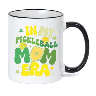 In My Pickleball Mom Era 11oz Black Color Changing Mug