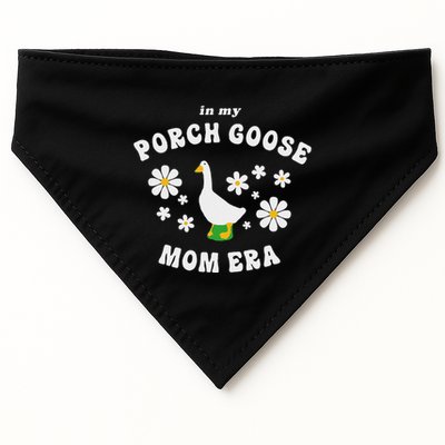 In My Porch Goose Mom Era Silly Goose Design USA-Made Doggie Bandana