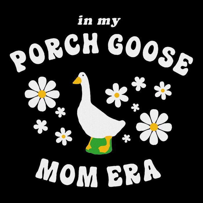 In My Porch Goose Mom Era Silly Goose Design 16 in Basic Backpack