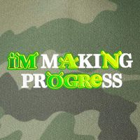 I’M Making Progress Funny Legacy Tie Dye Trucker Hat