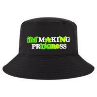 I’M Making Progress Funny Cool Comfort Performance Bucket Hat