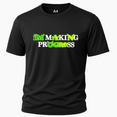 I’M Making Progress Funny Performance Shirt