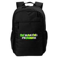 I’M Making Progress Funny Backpack