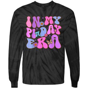 In My Pi Day Era Cute Math Teacher Pi Day Tie-Dye Long Sleeve Shirt