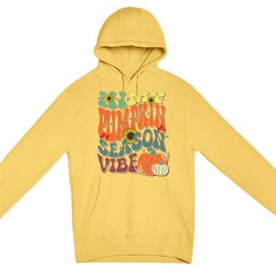 In My Pumpkin Season Vibe Halloween Thanksgiving Harvest Premium Pullover Hoodie