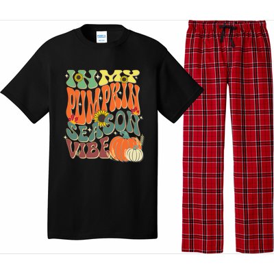 In My Pumpkin Season Vibe Halloween Thanksgiving Harvest Pajama Set