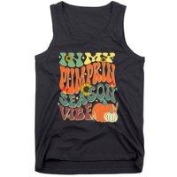 In My Pumpkin Season Vibe Halloween Thanksgiving Harvest Tank Top