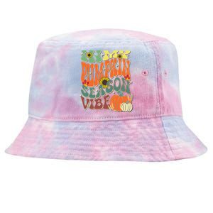 In My Pumpkin Season Vibe Halloween Thanksgiving Harvest Tie-Dyed Bucket Hat