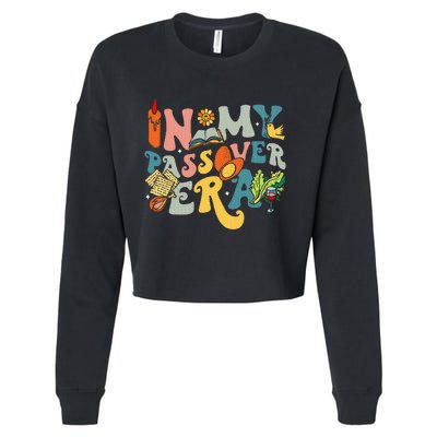 In My Passover Era Jewish Pesach Matzah Cropped Pullover Crew