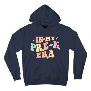 In My Prek Era Retro Back To School Groovy Teacher Student Tall Hoodie