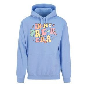 In My Prek Era Retro Back To School Groovy Teacher Student Unisex Surf Hoodie