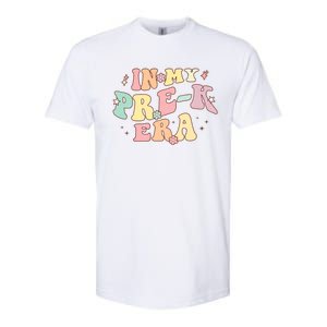 In My Prek Era Retro Back To School Groovy Teacher Student Softstyle CVC T-Shirt