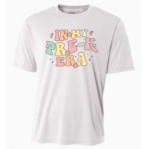 In My Prek Era Retro Back To School Groovy Teacher Student Cooling Performance Crew T-Shirt