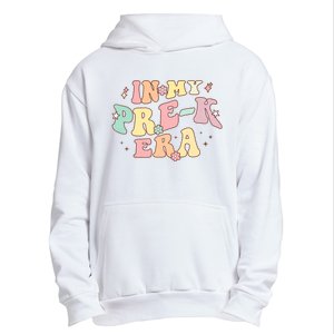 In My Prek Era Retro Back To School Groovy Teacher Student Urban Pullover Hoodie