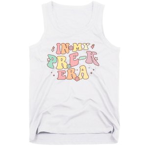 In My Prek Era Retro Back To School Groovy Teacher Student Tank Top