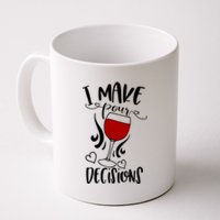 I Make Pour Decisions Beer Puns Funny Puns Funny Alcohol Coffee Mug