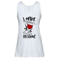 I Make Pour Decisions Beer Puns Funny Puns Funny Alcohol Ladies Essential Flowy Tank