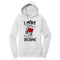 I Make Pour Decisions Beer Puns Funny Puns Funny Alcohol Women's Pullover Hoodie