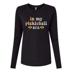 In My Pickleball Era Gift Womens Cotton Relaxed Long Sleeve T-Shirt