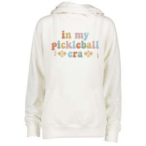 In My Pickleball Era Gift Womens Funnel Neck Pullover Hood