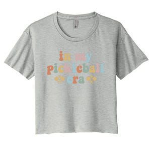 In My Pickleball Era Gift Women's Crop Top Tee