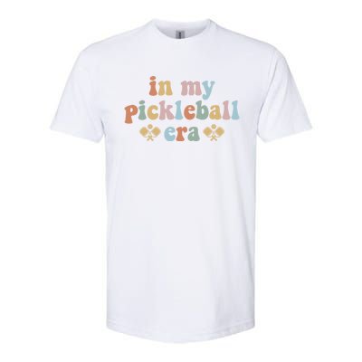 In My Pickleball Era Gift Softstyle® CVC T-Shirt