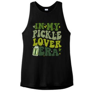 In My Pickle Lover Era Funny Canned Pickles Lover Wo Girl Ladies PosiCharge Tri-Blend Wicking Tank