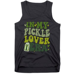 In My Pickle Lover Era Funny Canned Pickles Lover Wo Girl Tank Top